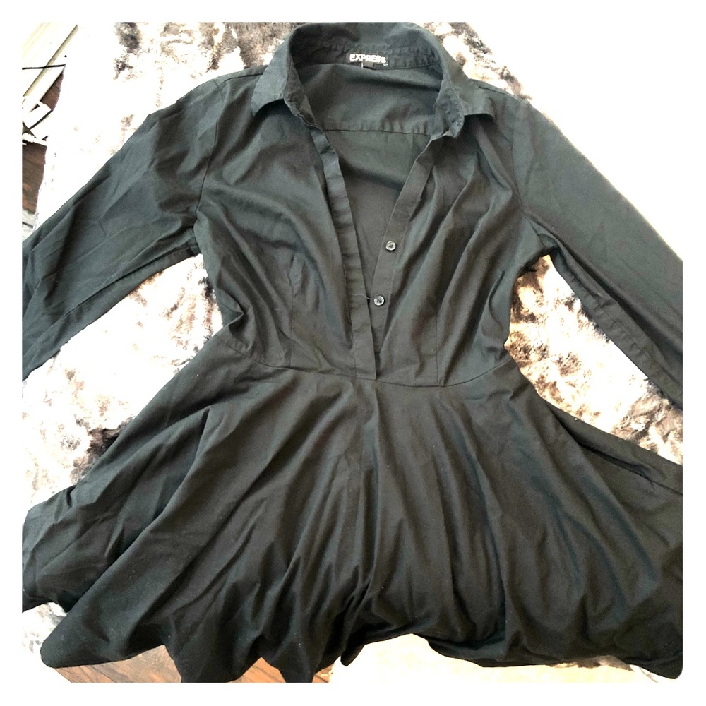 Classic Black Express Dress